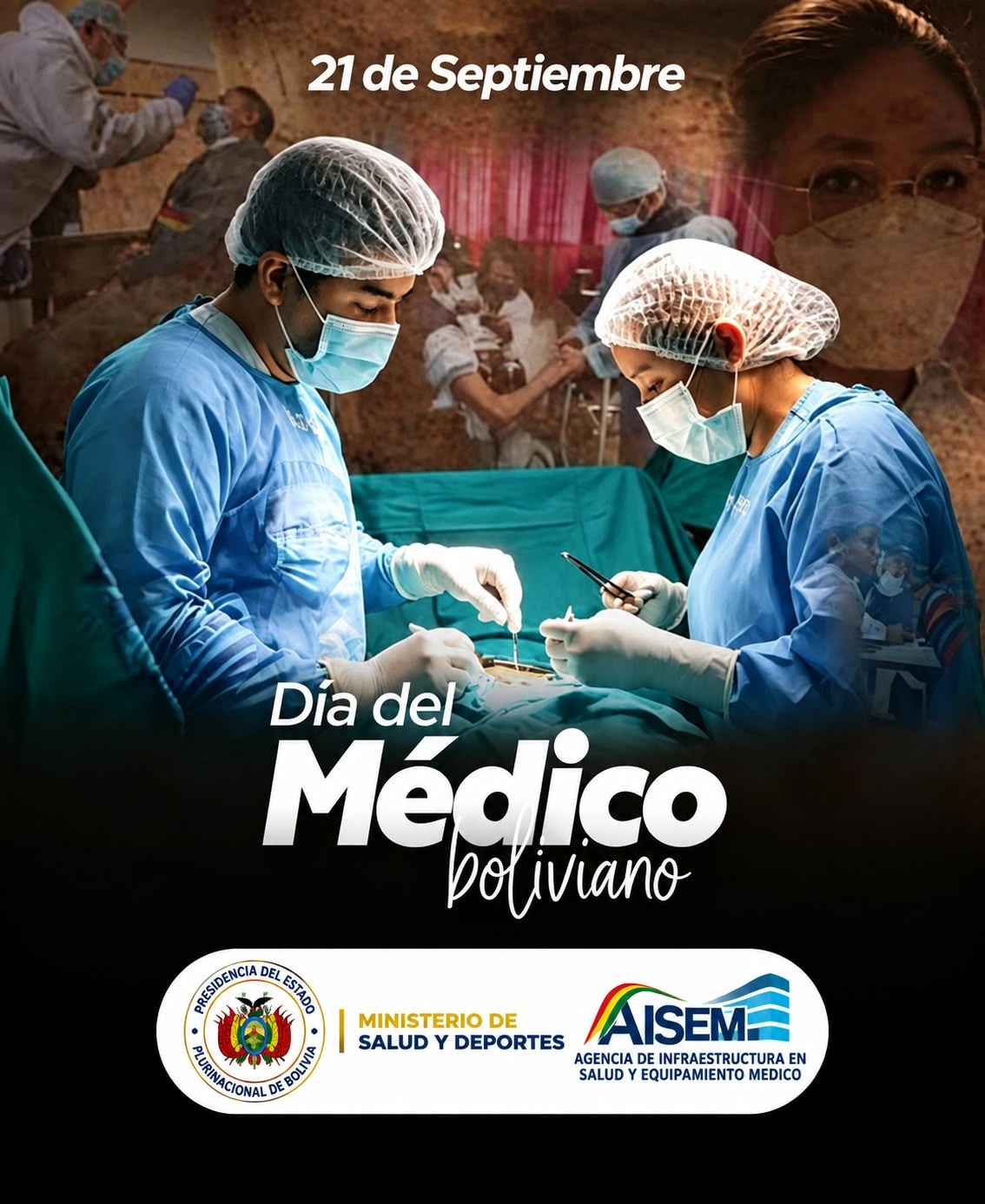 AISEM RINDE RECONOCIMIENTO A LA VOCACIÓN Y ENTREGA DE LOS MÉDICOS BOLIVIANOS EN SU DÍA