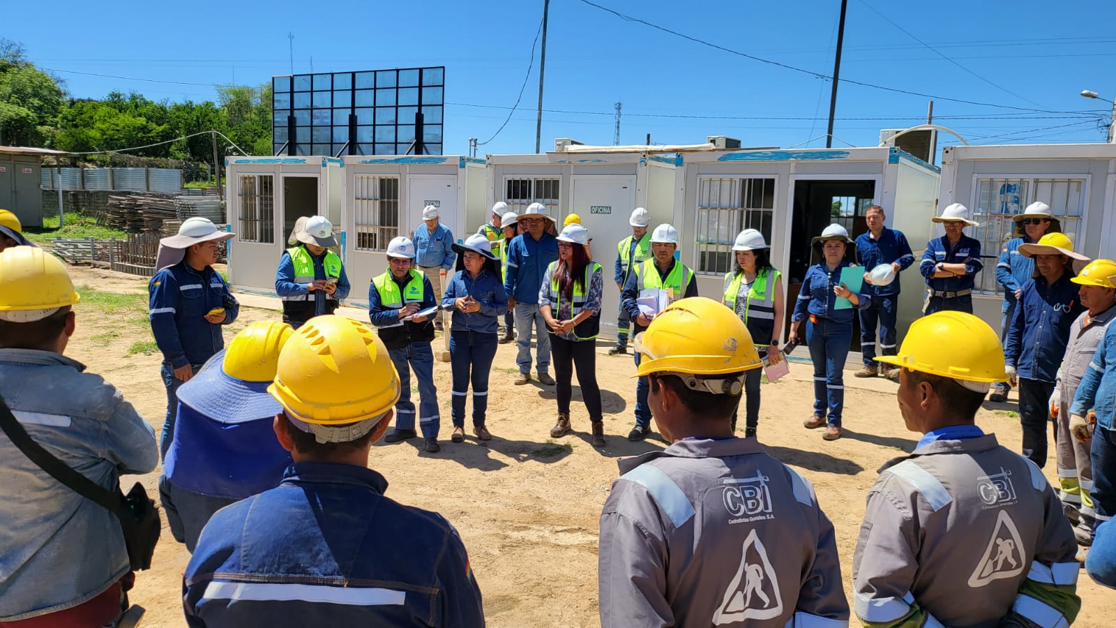 La Contraloría General del Estado y la AISEM, realizan inspección técnica al Hospital de Segundo Nivel en Monteagudo, Chuquisaca